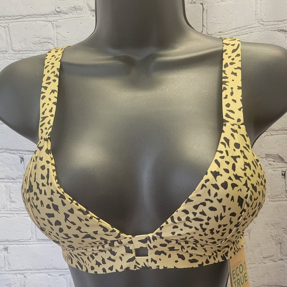 Volcom Women's Ur An Animal Triangle Bikini Top